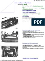 Check or Replacing Cooling System Check or Replacing Cooling System Check or Replacing Cooling System Check or Replacing Cooling System