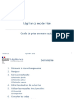 Legifrance Modernise Guide de Prise en Main Rapide v1.2