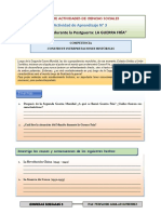 FICHA DE ACTIVIDADES AdAA #3 - CC - SS.