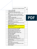 Oxygen Cylinder Specification