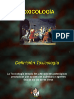 1-Introduccion A La Toxicología