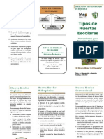 Brochure Tipos Huertas Escolares 2 - MEP