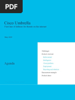 Cisco Umbrella: First Line of Defense For Threats On The Internet