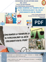 ¿Cómo Romper La Trampa de La Alta Desigualdad y El Bajo Crecimiento en El Perú