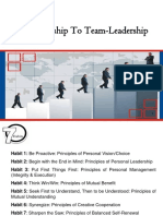 ch05 Team Leadership - Habits