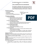 Esquema para La Elaboración de Una Monografía