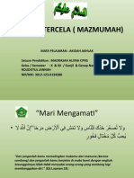 Akhlak Tercela PPT AMALIYATUTTADRIS