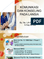 Komunikasi Pada Lansia