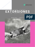 Informe Sobre Extorsiones en Guatemala Enero 2021