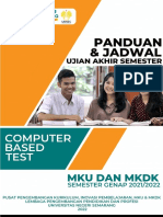 Panduan & Jadwal UAS Genap 2021-2022 CBT MKU & MKDK