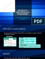 Crear publicación con pestañas Publisher