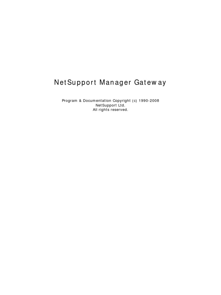 Gateway | PDF | Firewall (Computing) | Port (Computer Networking)