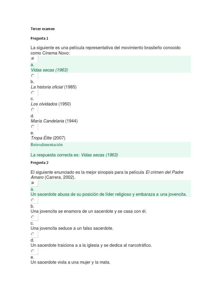 Tercer Parcial Cine RR162 | PDF | Honduras | Centroamérica