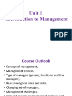 Unit 1 Introduction To Management