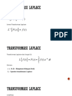 Transfomasi Laplace