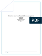 Edit File 2 Reflective Report On Financial Risk Management