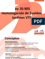 Ley Homologación Sueldos VTF