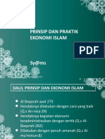 Prinsip Ekonomi Islam