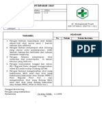 Daftar Tilik Penyimpanan Obat