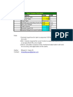 Tank Volume Calculator