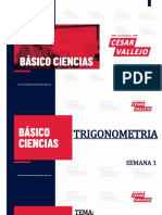 Básico Ciencias-Semana 01 Trigonometría