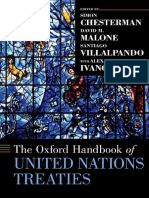 (Oxford Handbooks) Simon Chesterman, David M. Malone & Santiago Villalpando - The Oxford Handbook of United Nations Treaties-Oxford University Press (2019)