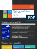 What's New in Windows Server 2012 (WSV311)
