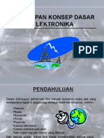 Penerapana Konsep Dasar Listrik & Elektronika