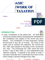 Basic Framework of Direct Taxation