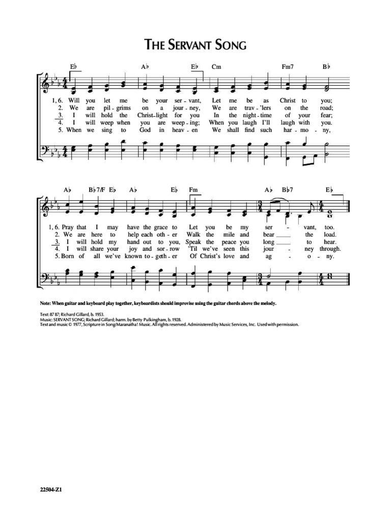 Songs: Canticle of The Sun, PDF, Lamb Of God