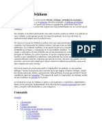 Navaja de Ockham: principio de parsimonia filosófico