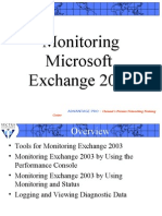 Monitoring Microsoft Exchange 2003: Chennai's Premier Networking Training Centre