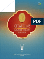 ICAR Award Citations 28.07.2014