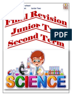 Junior Science Revision Sheet