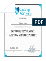 Capturing Kids Hearts 1 A Custom Virtual Experience Certificate 03-14-2022