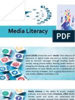 Media Literarcy Building and Enhancing Literacy Skills 