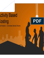 Activity Based Costing: Prodi Akutansi - Universitas Sanata Dharma