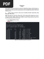 Manual of The Experiment1.2 Linux