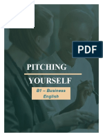 Pitching Yourself: B1 - Business English