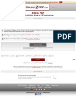 Save DOC Files (Word) As PDF Online & Free