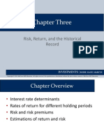 Chapter 3 - Risk, Return and The Historical Record