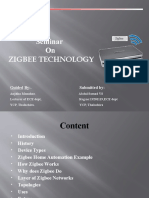 Seminar On Zigbee Technology: Guided By:. Submitted by