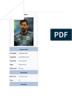 Lionel Messi Profil