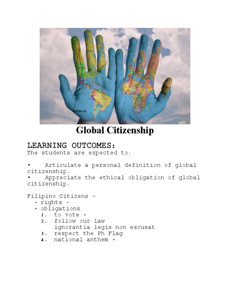 Global Citizenship Pdf _ Global citizenship education – IJCDF