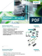 Siemens Profinet RT Vs Irt Webinar 13oct2020