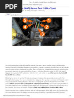 Bosch HFM Air Mass Sensor Specifications | PDF | Electrical Connector ...