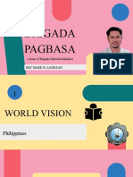 Brigada Pagbasa: A Form of Brigada Eskwela Initiative