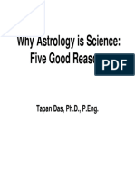 Speech on Why Astrology is Science