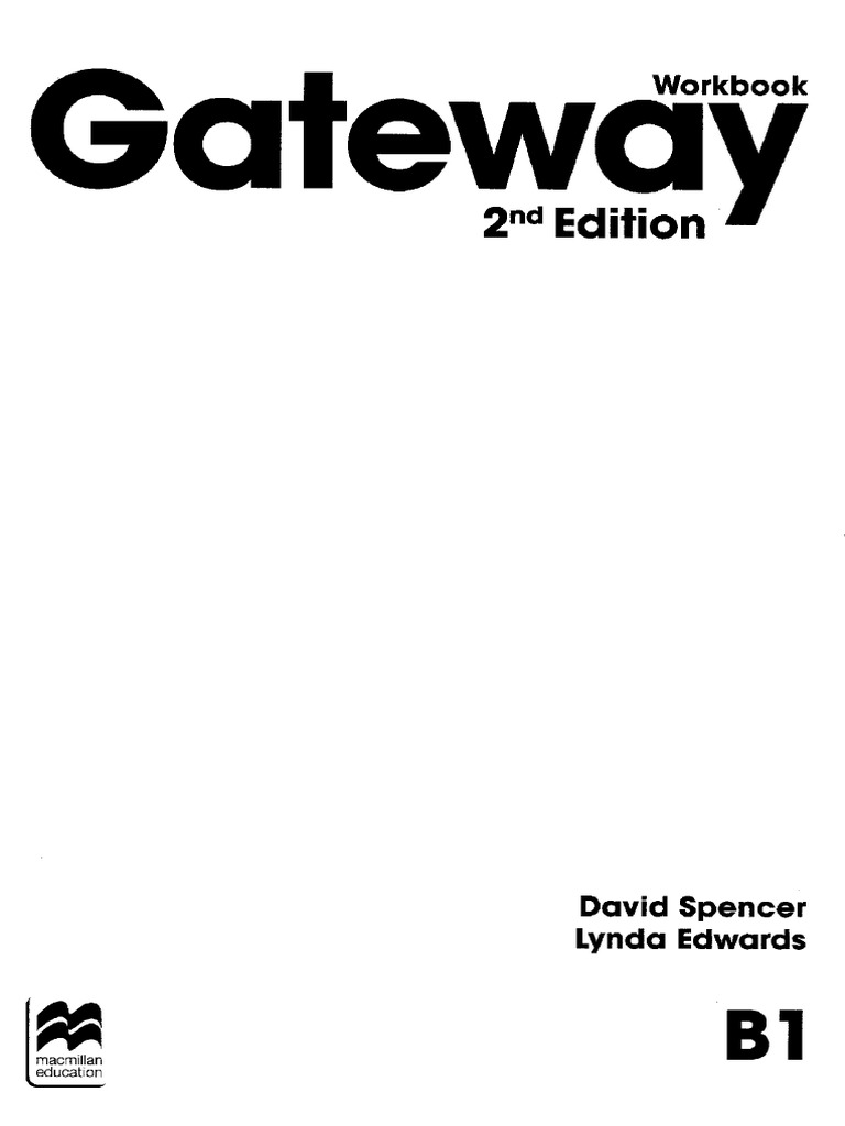 Gateway 2nd Edition B1 Workbook | PDF