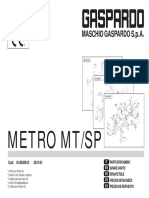 Gaspardo Precision Drill MT Parts Manual 2013